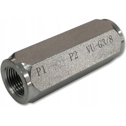 Hidraulinis atbulinis vožtuvas vu 3 8 45l min