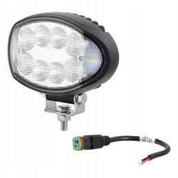 LED darbo lempa ovali 9720lm 72w labai galinga