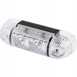 Šoninė gabaritinė lemputė 2 LED 282 priekinė balta 12 24v buvo