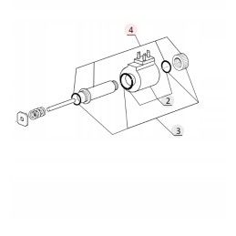 Manitou vožtuvo solenoido ritės kotas