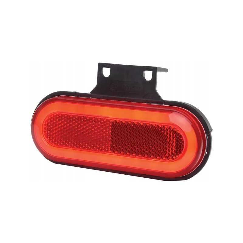 Stačiakampė LED markerinė lempa 12 24v 124x49x20