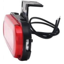 Stačiakampė LED markerinė lempa 12 24v 124x49x20