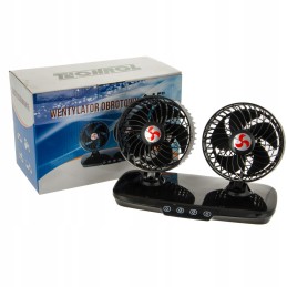 Sukamasis ventiliatorius 24v 2 x 4 5 colių jutiklinis