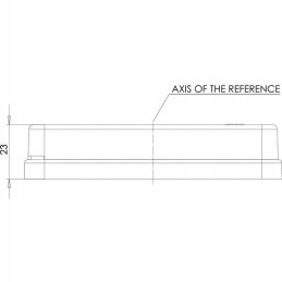 Stačiakampis kombinuotas galinis žibintas LED 12 24v Kramp