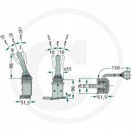 Fiat daugiafunkcis jungiklis 5152976