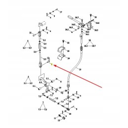Te2c212090004 stabdžių troso užraktas