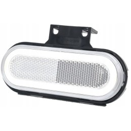 Stačiakampė LED markerinė lempa 12 24v 124x49x20