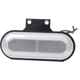 Stačiakampė LED markerinė lempa 12 24v 124x49x20