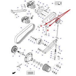 6247452m1 hidrostato siurblio įvorė 35 x 39 x 20