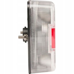 Halogeninis LED galinis žibintas, 1W kvadratas