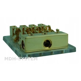 Saugiklių dėžutė agu 4 vnt