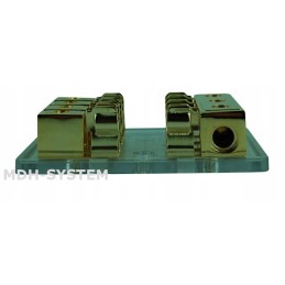 Saugiklių dėžutė agu 4 vnt