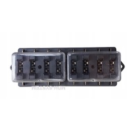 Uni 19 mm saugiklių dėžutė, 8 vnt