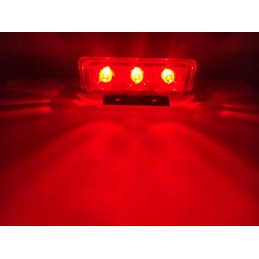 Raudona LED lemputė 12v 24v sustabdymo signalizacija