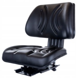 Reguliuojama sėdynė šakiniam krautuvui