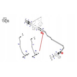 H404960160050 hidraulinė žarna