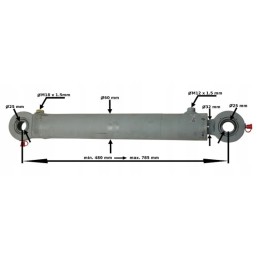 Hidraulinis vairo stiprintuvo cilindras tuz c 385 c385