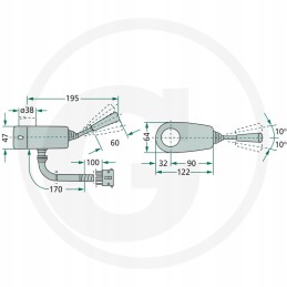 Daugiafunkcinis jungiklio korpusas 1 40 158 116
