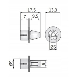 Fiat 126p tvirtinimo skląstis
