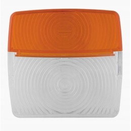 Priekinis žibinto gaubtas LT4 baltas ir oranžinis