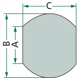 Apatinis jungties rutulys, 3 kat. 2