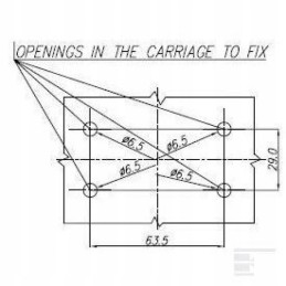 Halogeninis priekinis ir galinis gabaritinis žibintas 45 12 24