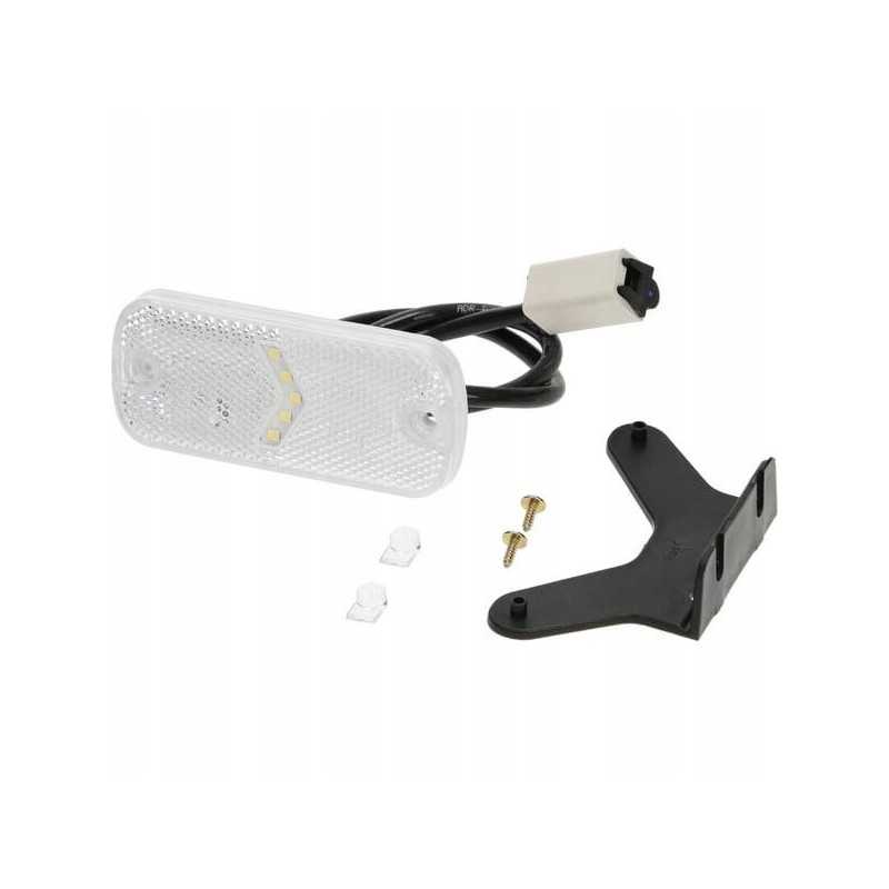 Stačiakampis priekinis gabaritinis žibintas, LED 12 24v