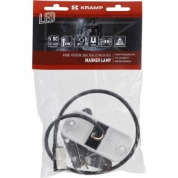 Stačiakampis priekinis gabaritinis žibintas, LED 12 24v