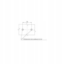 Stačiakampis priekinis gabaritinis žibintas, LED 12 24v