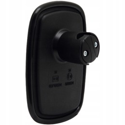 Universalus veidrodis 183x131 mm, rankena 10-22 mm