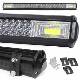 Halogeninis LED prožektorius COB 432w 12 24v darbo lempa