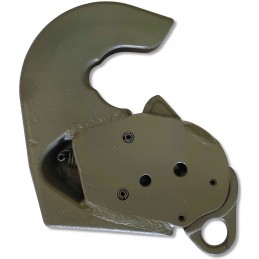 Tvirtas kablys su suvirinimo antgaliu, 3 kategorija, su 64x28 kamuoliuku