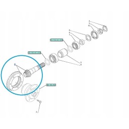 Volas su atakos ratu New Holland TD 5126639 CNH