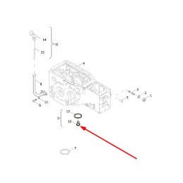 Tc05372020033 alyvos išleidimo kaištis m34 x 2