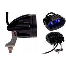 Purškimo darbinė lempa 16w, mėlyna, maža, 2 vnt