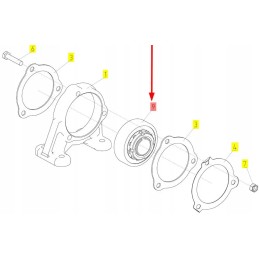 100175556 rutulinis guolis 30 x 85 x 35