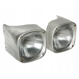 Pora kryptinių žibintų kairėje ir dešinėje Massey Ferguson