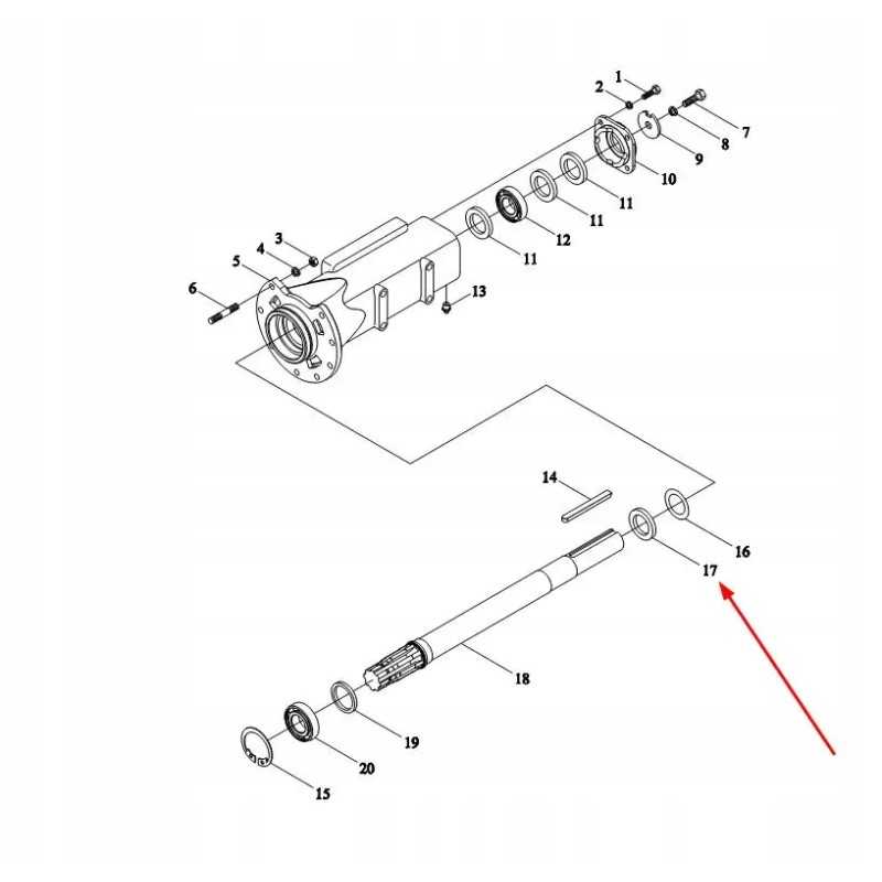 Te300 391 01 kardaninis velenas