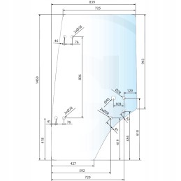 Langas Lamborghini traktoriui, tik kairiosioms durims