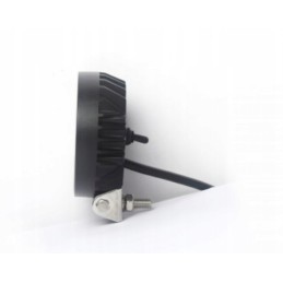 16x apvali LED darbinė lempa su jungikliu