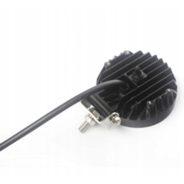 16x apvali LED darbinė lempa su jungikliu