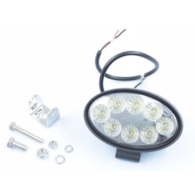 LED elipsinė darbo lempa 8 LED L0109