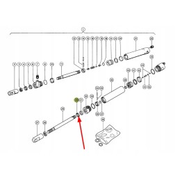 216786 0 hidraulinio cilindro žiedas