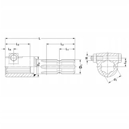 Kardaninio veleno sumažinimas Kramp varžtu