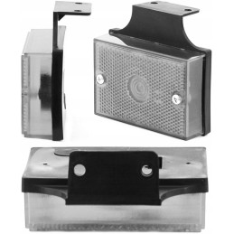 Priekinis gabaritinis žibintas, baltas, 12 24v