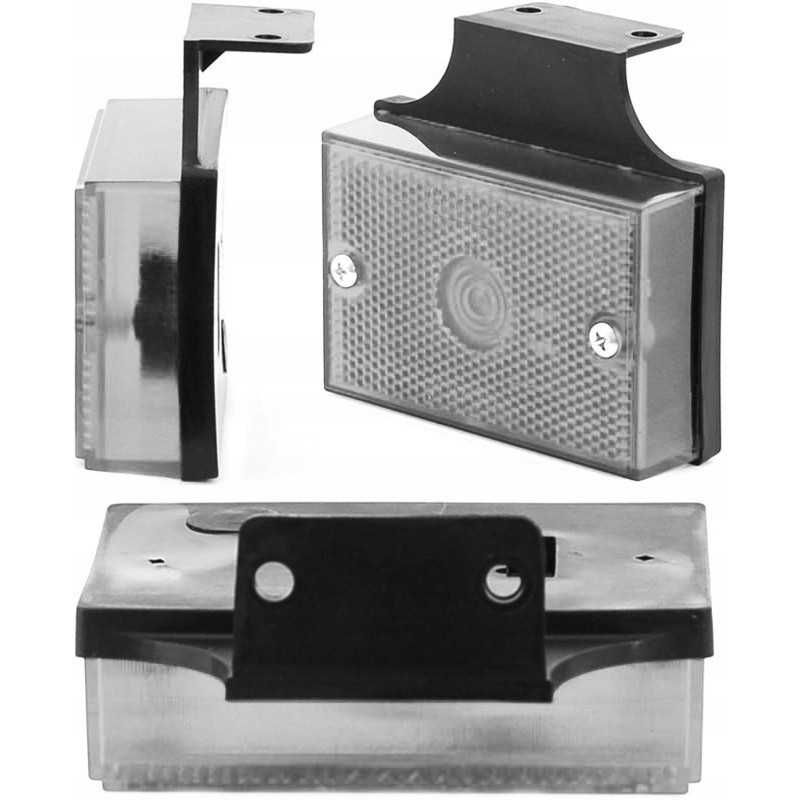 Priekinis gabaritinis žibintas, baltas, 12 24v