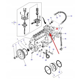 V836139973 įpurškimo siurblio solenoidinis vožtuvas