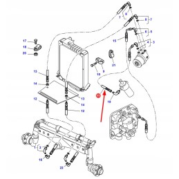 4278753m1 hidraulinė žarna l 1250