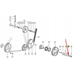 603077 0 sieto dėžės pavaros žiedas