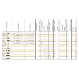 Halogeninė darbo lempa Wesem LPR3 21782 156x92mm